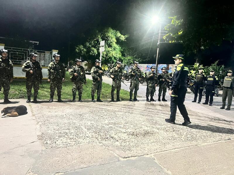 POLICÍA Y EJÉRCITO GARANTIZAN LA SEGURIDAD EN AMAZONAS