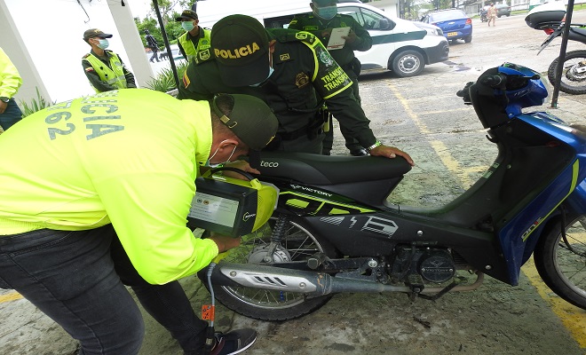 REALIZAMOS CAMPAÑA DE PREVENCIÓN CONTRA EL HURTO DE MOTOCICLETAS