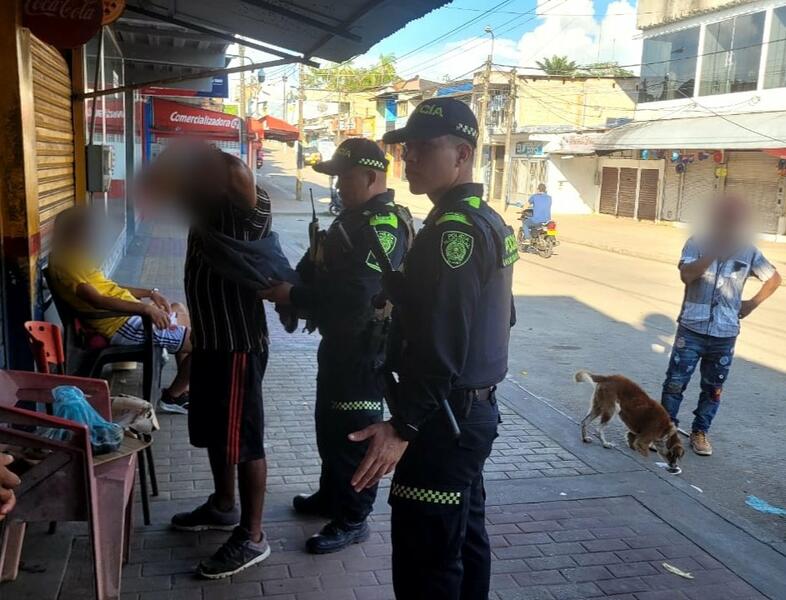 POLICÍA NACIONAL EN AMAZONAS, REFUERZA ACCIONES PREVENTIVAS Y OPERATIVAS PARA COMBATIR EL PORTE ILEGAL DE ARMAS