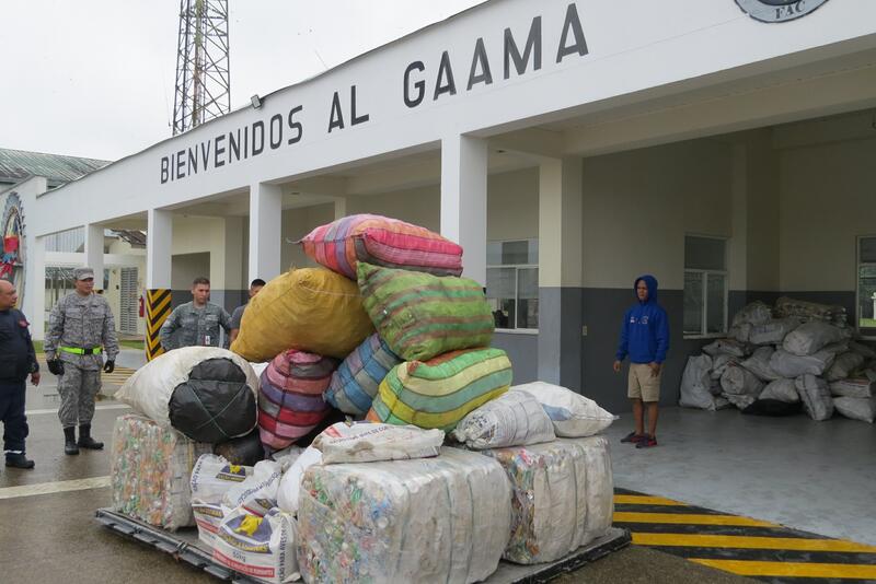 Proyecto social y ambiental en Amazonas es apoyado por su Fuerza Aérea