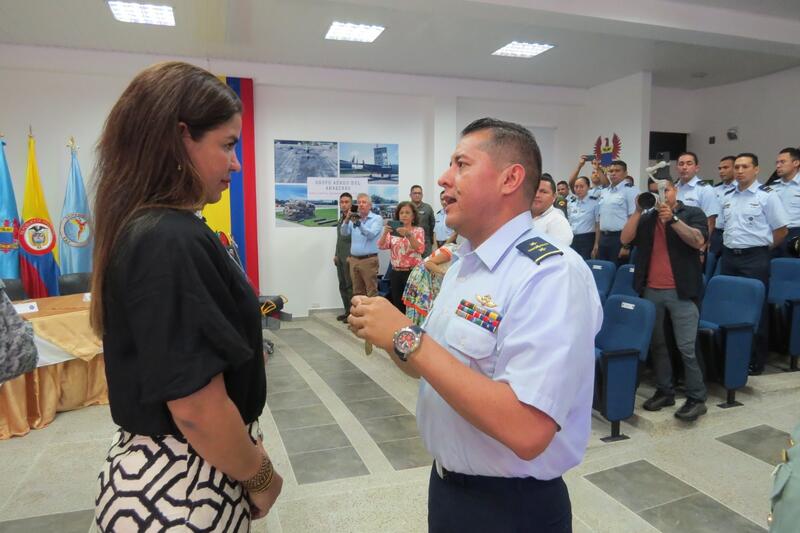 Solemne reconocimiento a personalidades fue realizado en el Grupo Aéreo del Amazonas