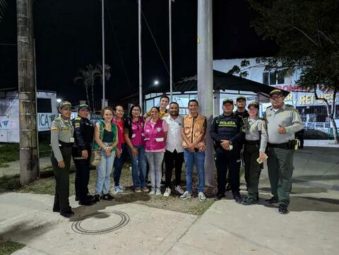 AUTORIDADES VISITAN ESTABLECIMIENTOS ABIERTOS AL PÚBLICO PARA EVITAR EL ESCNNA