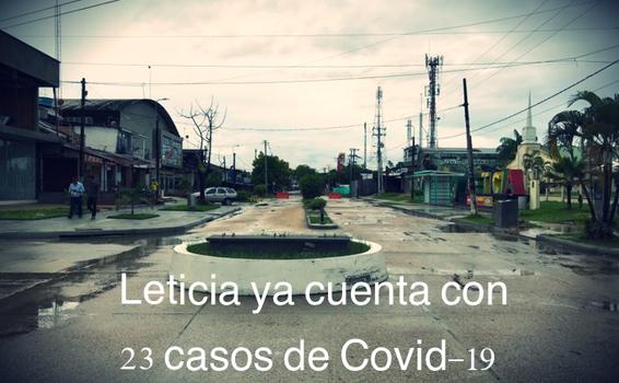 image for Ciudad de Leticia ya cuenta con 23 casos de Covid-19