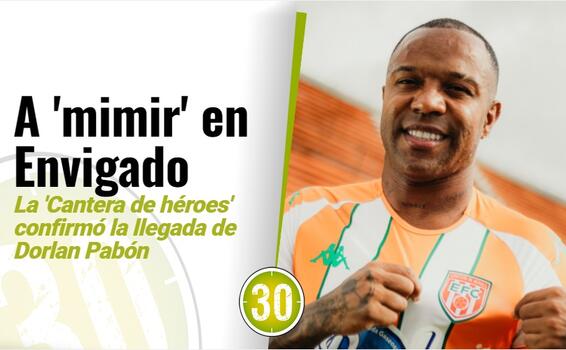 image for Dorlan pabon es nuevo jugador de Envigado