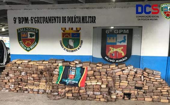 image for Polícia Militar apreende 920 kg de drogas