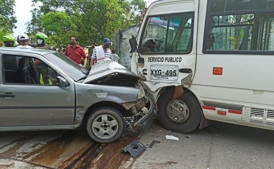 image for Accidente en la vía Leticia-Tarapacá