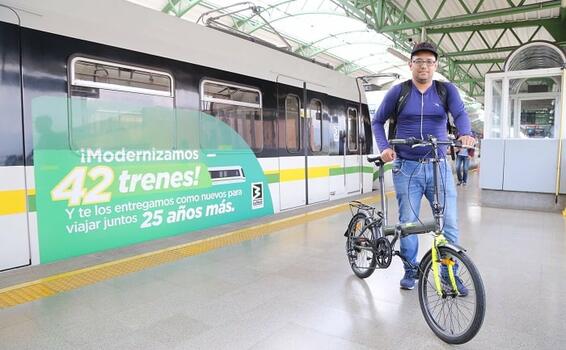 image for Transporte de bicicletas en el Metro impulsa la movilidad sostenible en el Valle de Aburrá