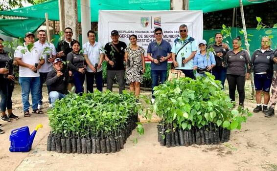 image for Delegación de Puerto Nariño realizó visita al vivero municipal de Caballococha