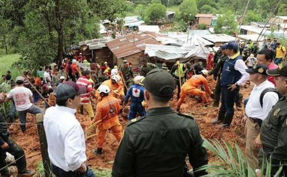 image for Deslizamiento de tierra deja al menos 34 muertos en el Choco