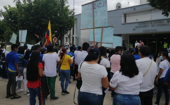 Pequeña marcha simbolica