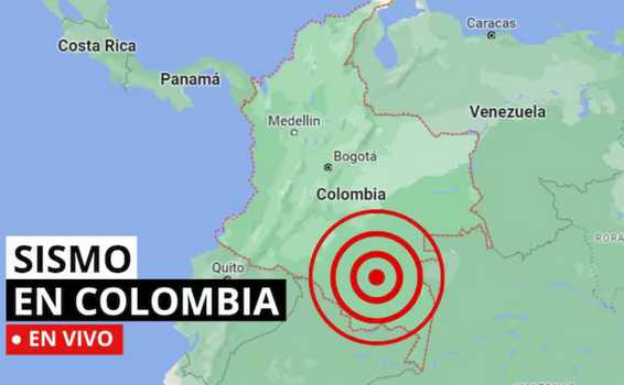 image for Temblor en Colombia último sismo reportado hoy