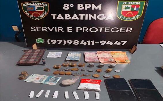 image for Polícia Militar detém cinco pessoas por tráfico de drogas em Tabatinga