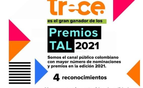 image for Cuatro galardones para el Trece en los Premios TAL 2021