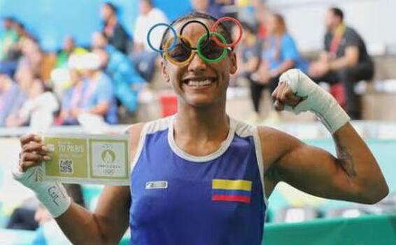 image for Valeria Arboleda primera boxeadora bogotana en llegar a justas olimpicas