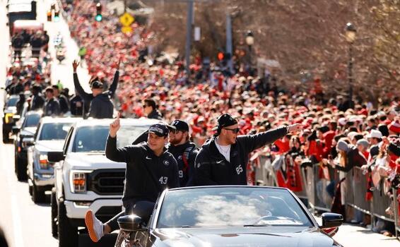 image for UGA football player killed in wreck after title celebration