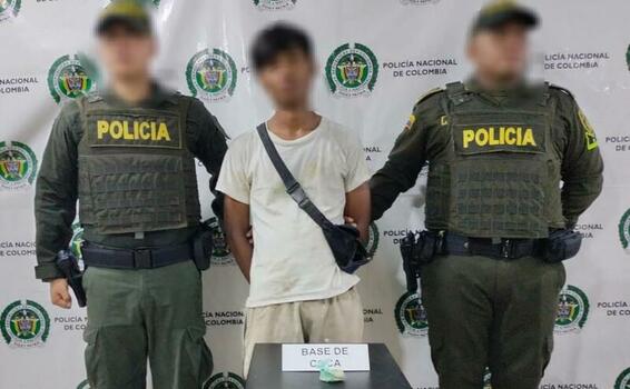 POLICÍA CAPTURA A SUJETO QUE TRANSPORTABA COCAÍNA 