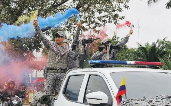 Los 214 años de la independencia de Colombia fueron conmemorados en Amazonas