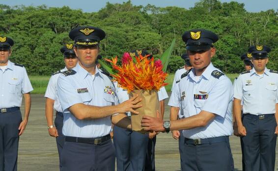 Desde Leticia se conmemora los 105 años de la Fuerza Aérea Colombiana