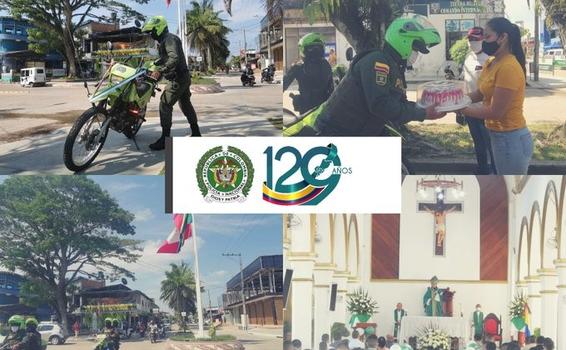 POLICÍA NACIONAL CONMEMORÓ EL ANIVERSARIO 129   