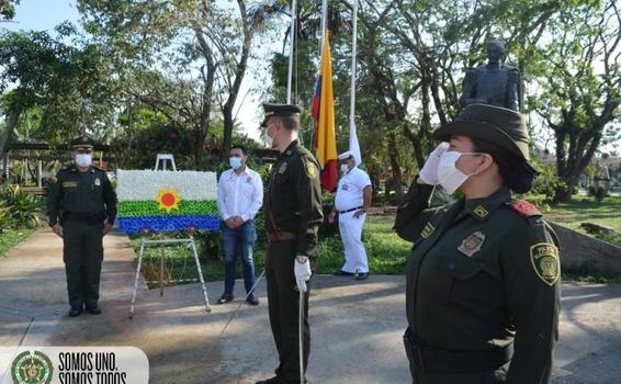 EN EL DÍA DE LA SOBERANÍA COLOMBIANA LA POLICÍA NACIONAL CON MEDIDAS DE SEGURIDAD INTENSIFICO CAMPAÑAS DE PREVENCIÓN.