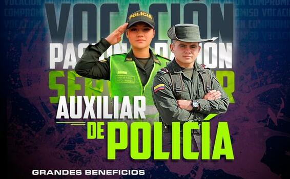 PRESTA EL SERVICIO MILITAR CON LA POLICÍA NACIONAL EN LETICIA