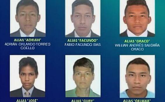 LOS DELINCUENTES MÁS BUSCADOS DEL AMAZONAS