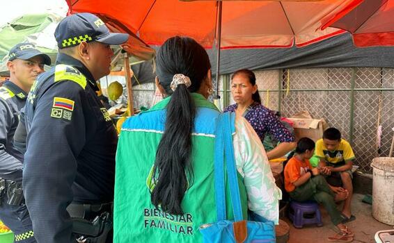 ICBF Y POLICÍA RELIZAN PLANES CONTRA LA MENDICIDAD Y EL TRABAJO INFANTIL