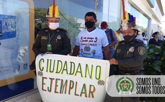 GRUPO DE PREVENCION DE LA POLICÍA NACIONAL AGRADECE A LOS CIUDADANOS POR EL COMPROMISO DE CONTRA EL COVID-19