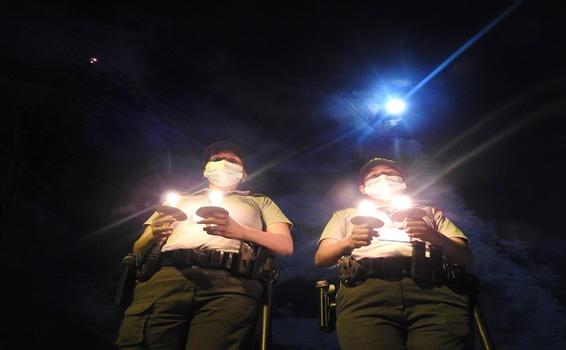 CELEBRAMOS LA HORA DEL PLANETA EN EL COMANDO DE DEPARTAMENTO DE POLICÍA AMAZONAS 