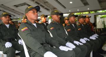 Ceremonia llevada a cabo en las instalaciones del Comando Departamento