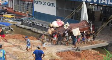 image for Município de Santo Antônio do Iça recebe imagem do padroeiro