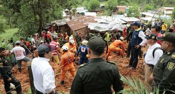 image for Deslizamiento de tierra deja al menos 34 muertos en el Choco