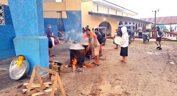 image for Iglesia san juan bautista de Miraflores preparan 5 mil litros de chicha