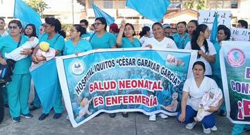 image for Enfermeros de Loreto exigen aprobacion de norma tecnica de salud