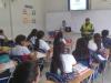 Estudiantes en una aula de clases