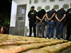 image for Tres hombres fueron sorprendidos transportando 150 mil gramos de marihuana en Aranjuez