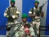 Militares en una radio estatal de Gabon