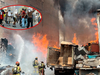 image for Choque entre barristas de Universitario y Alianza Lima provocó un incendio 