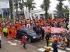 Personas en calle de Maynas en manifestaciones 